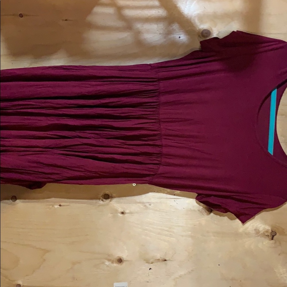 Burgundy Maxi Dress